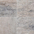 Antico Silver Travertine Paver 12x12 Tumbled   1.25 inch
