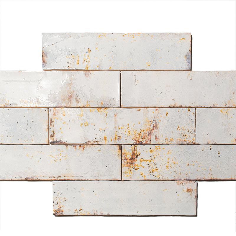 Ape Grunge Oxide Glossy 3x12 Ceramic  Tile
