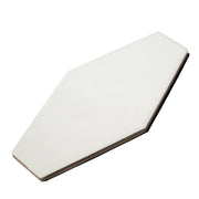 Ape Harlequin White Glossy 4x8 Ceramic  Tile