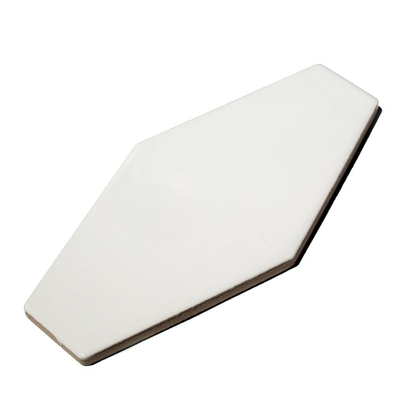 Ape Harlequin White Glossy 4x8 Ceramic  Tile