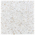 Aphrodite Calacatta Gold Pebble Polished Marble  Mosaic