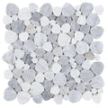 Aphrodite Dusk Pebble Polished Marble  Mosaic