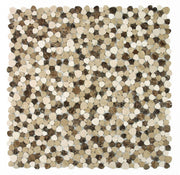 Aphrodite Spain Pebble Polished Marble  Mosaic