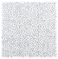 Aphrodite White Pebble Polished Marble  Mosaic