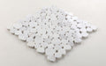 Aphrodite White Pebble Polished Marble  Mosaic