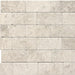 Arctic Gray Limestone Tile 3x6 Tumbled   3/8 inch
