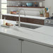 Arctic White 108x42 2 cm Polished Quartz Prefab