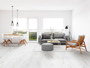 Aria Bianco Polished 12x24 Porcelain  Tile