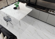 Aria Bianco Polished 12x24 Porcelain  Tile