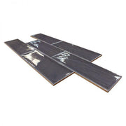 Aria Black 4x12 Ceramic  Tile