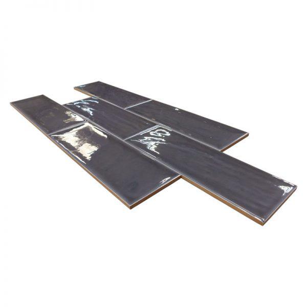 Aria Black 4x12 Ceramic  Tile