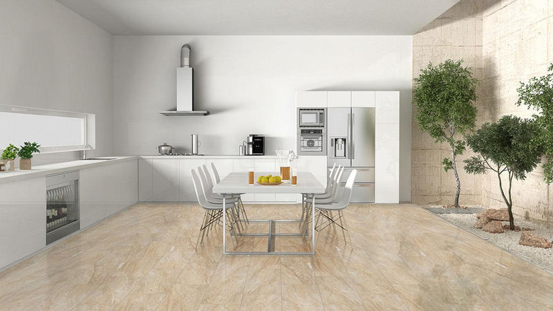 Aria Oro Polished 24x48 Porcelain  Tile