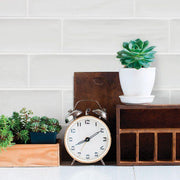 Aria White 4x12 Ceramic  Tile