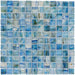 Aries Lake 1x1 Square  Glass  Mosaic