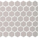 Artezen Ideal Gray 1.5x1.5 Hexagon Glossy Ceramic  Mosaic