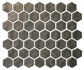 Artezen Metallic Vibe 1.5x1.5 Hexagon Glossy Ceramic  Mosaic