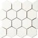 Artistic Reflections Artic 3x3 Hexagon Matte Ceramic  Mosaic