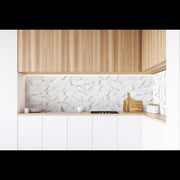 Arya Calacatta Gloss, Glossy 4x13 Ceramic  Tile