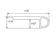 Ashton Colston Park 2.75x94   Luxury Vinyl Flush Stair Nose