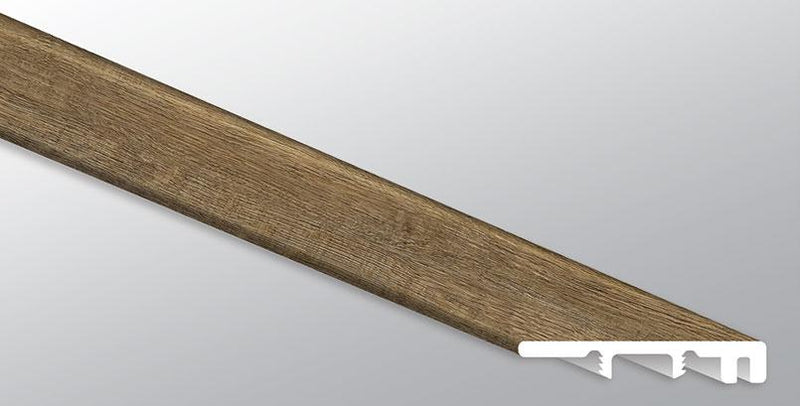 Ashton Maracay Brown 1.5x94   Luxury Vinyl End Cap