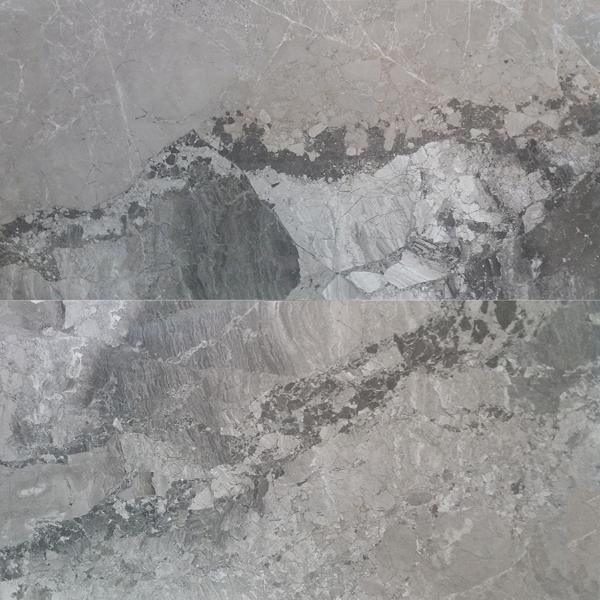 Atlantic Grey Marble Tile 12x24 Polished