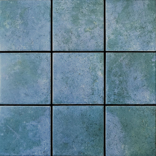 Baltic Waterline Aquamarine 6x6 Porcelain  Tile