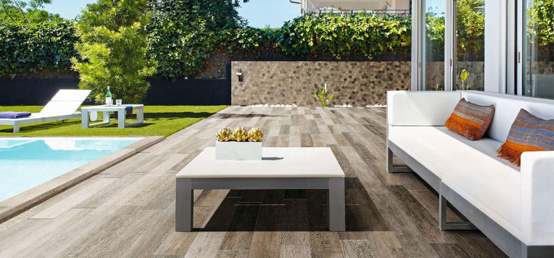 Barn Wood Grey Matte 10x40 Porcelain  Tile