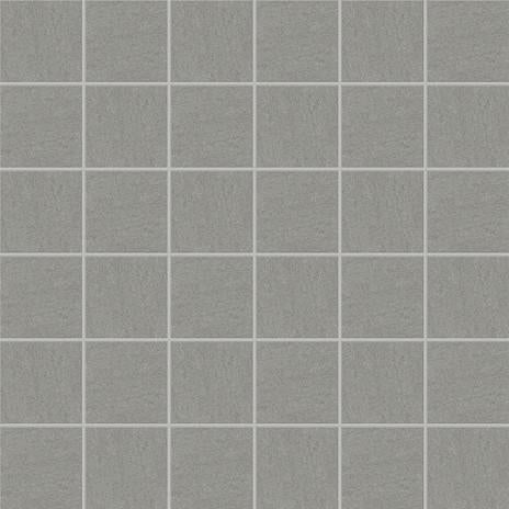 Basaltina Mid Grey 2x2 Square Matte Porcelain  Mosaic