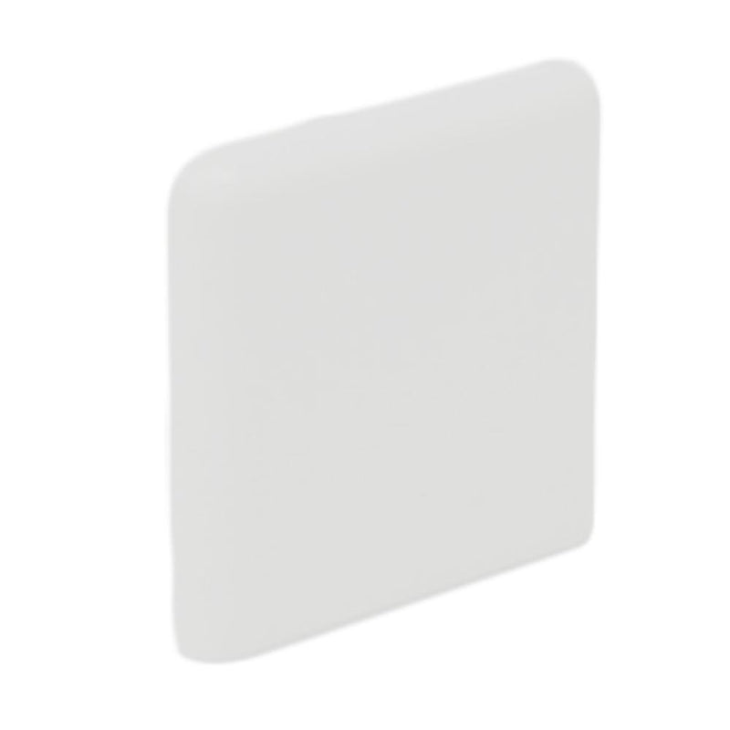 Baseline Tender Gray Matte 2x2 Ceramic Surface Cap Angle
