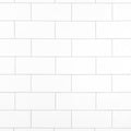 Baseline White Ice Glossy 2x6 Ceramic Surface Cap