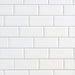 Baseline White Ice Glossy 3x6 Ceramic  Tile
