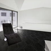 Bee Hive Black Matte 20x24 Porcelain  Tile