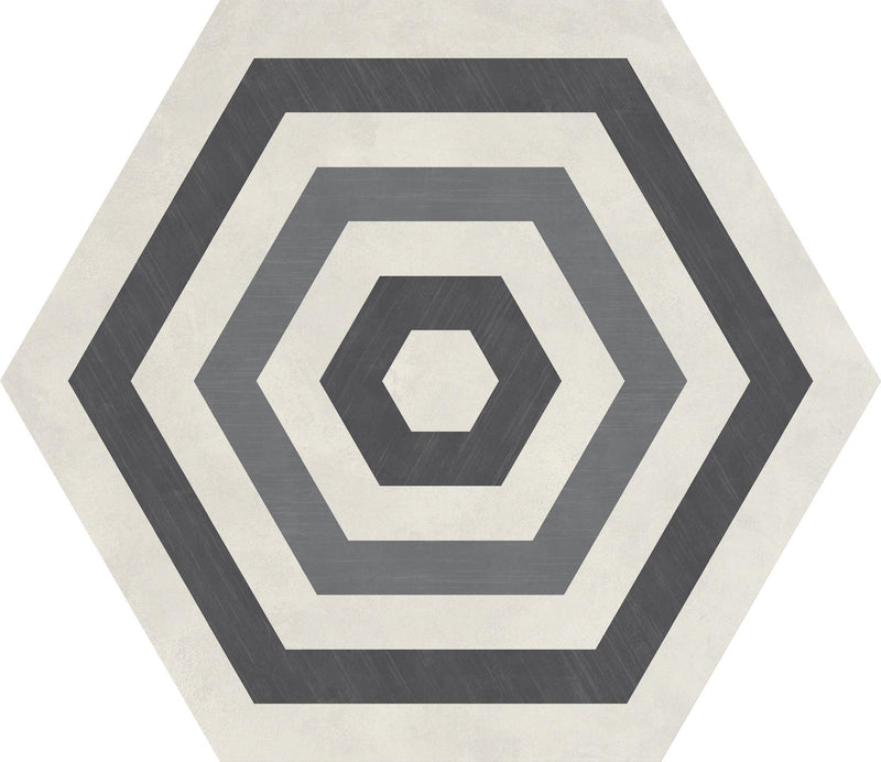 Bee Hive Target Cool Blend Matte 20x24 Porcelain  Tile