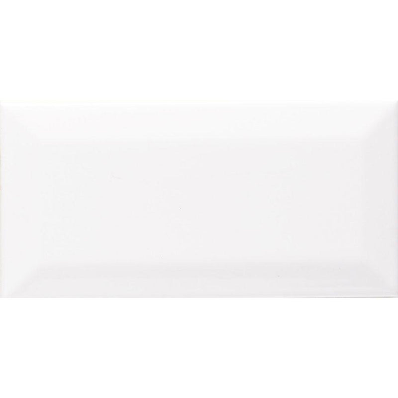 Paloma Cotton Glossy 3x6 Ceramic  Tile