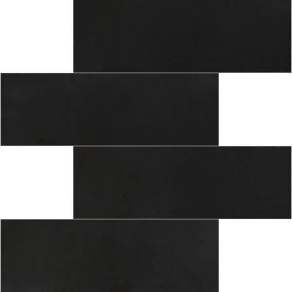 Black Basalt Tile 12x24 Polished