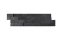 Black Fantasy Slate Ledger Panel 6x24 Splitface