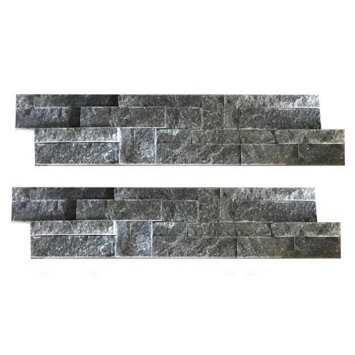 Blue Stone Marble Ledger Panel 6x24 Splitface