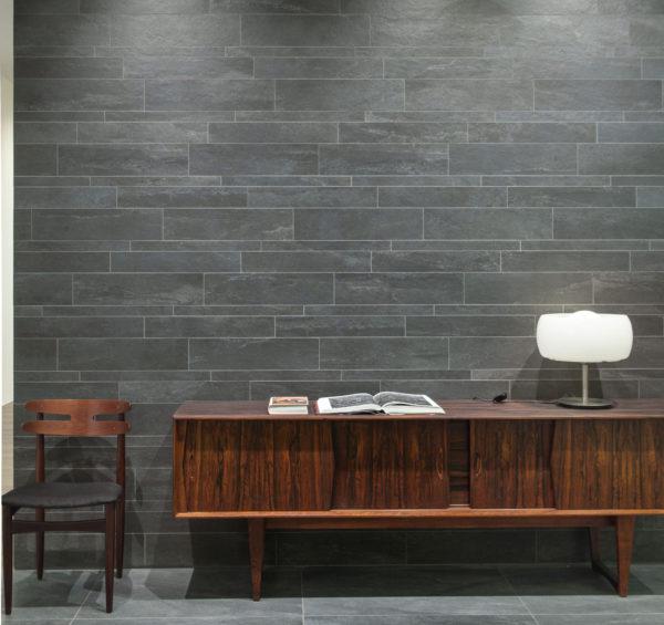 Board Graphite 12x24 Porcelain  Tile