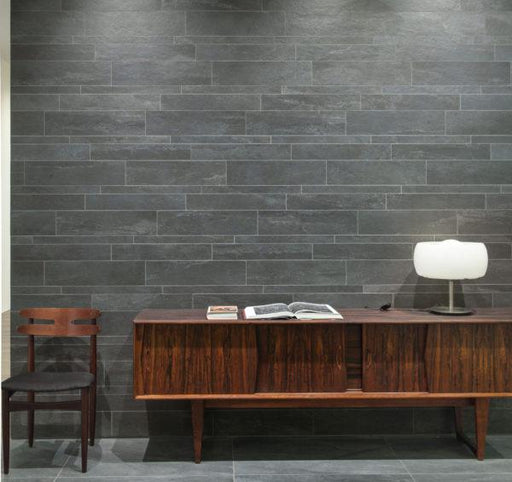 Board Graphite 12x24 Porcelain  Tile