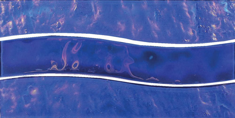 Border Cobalt Glass  Trim