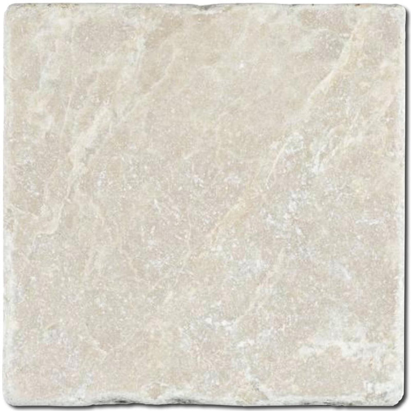 Botticino Marble Tile 4x4 Tumbled