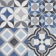 Bouquet Caribe Patch 9.25x9.25 Porcelain  Tile