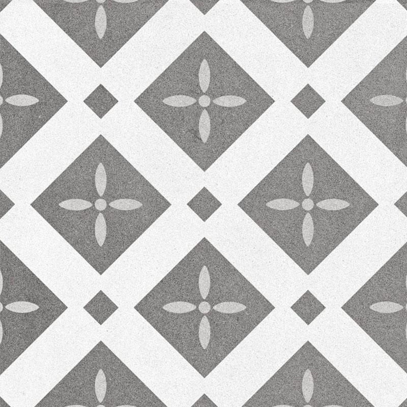 Bouquet Eiffel 9.25x9.25 Porcelain  Tile