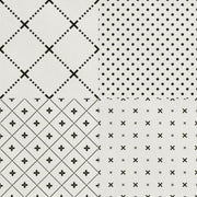 Bouquet Tiffany Patch 9.25x9.25 Porcelain  Tile