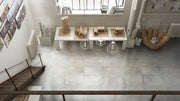 Brooklyn Cemento Argent Textured 12x24 Porcelain  Tile