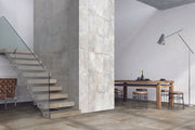 Brooklyn Cemento Argent Textured 24x24 Porcelain  Tile
