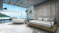 Brooklyn Cemento Greige Honed 24x48 Porcelain  Tile