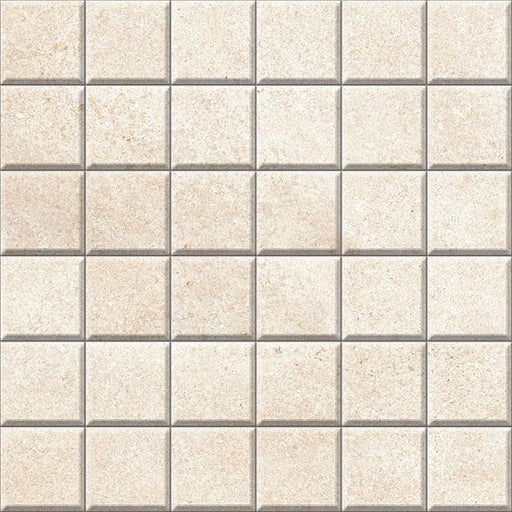 Brooklyn Cemento Sand 2x2 Square Honed Porcelain  Mosaic