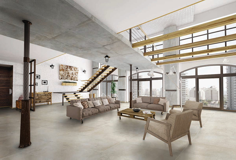 Brooklyn Cemento Sand Honed 12x24 Porcelain  Tile