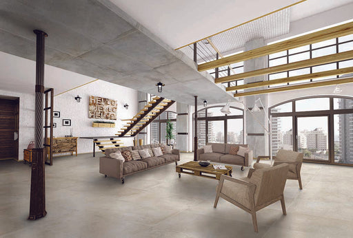 Brooklyn Cemento Sand Honed 24x24 Porcelain  Tile